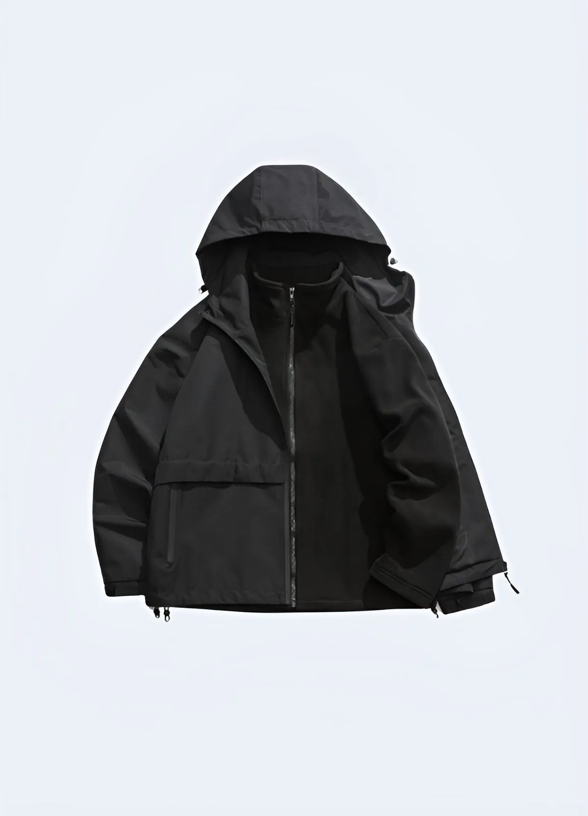 Cargo Jacket With Hood